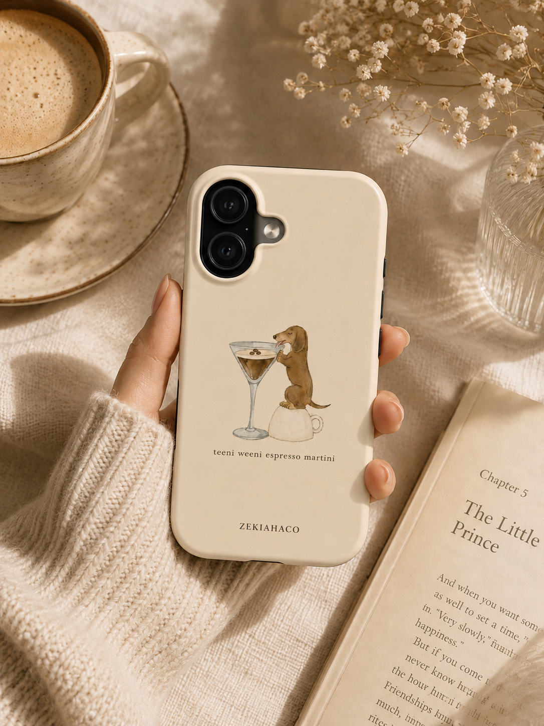 Dachshund Espresso Martini Case