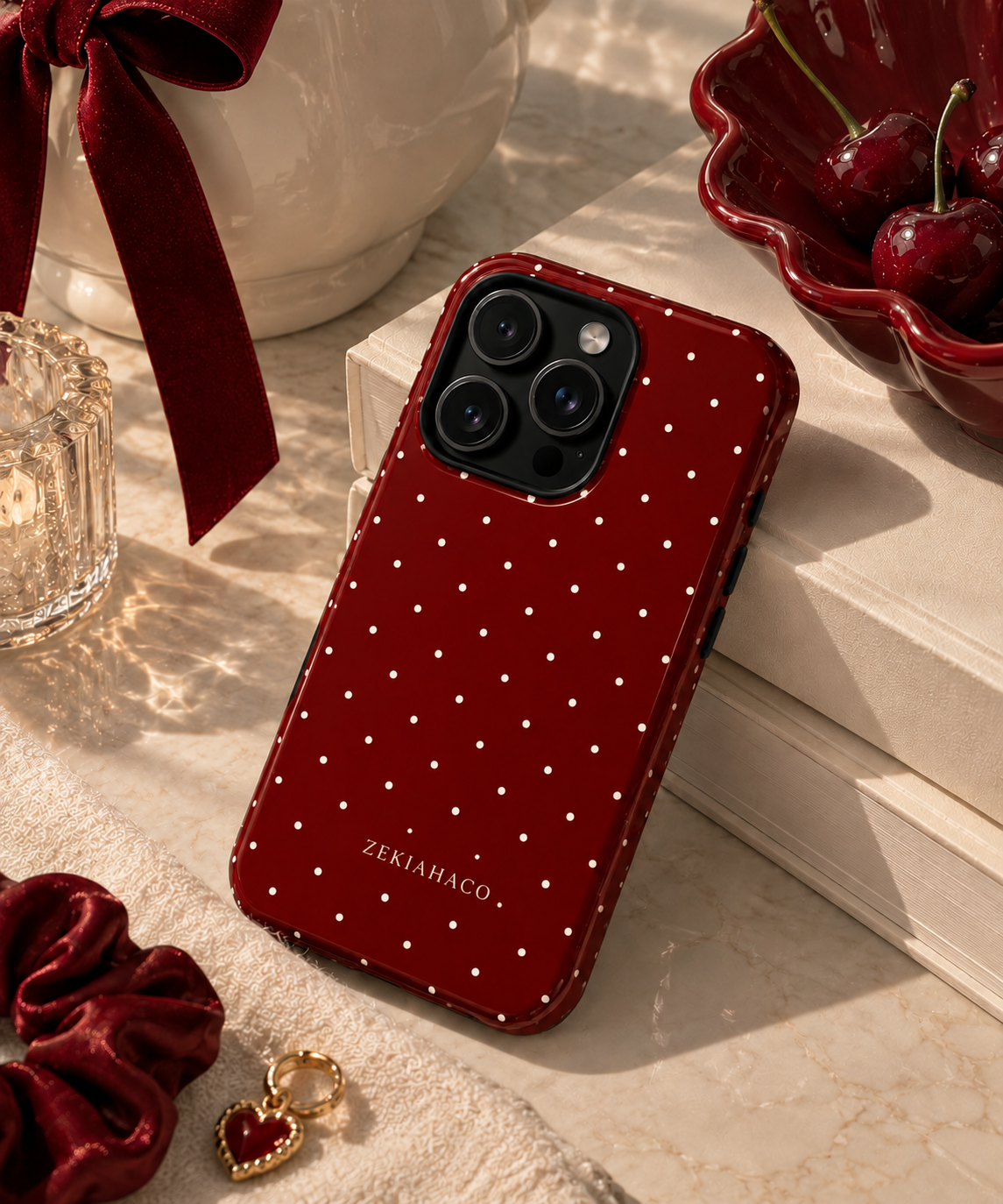 Cherry Polka Dot