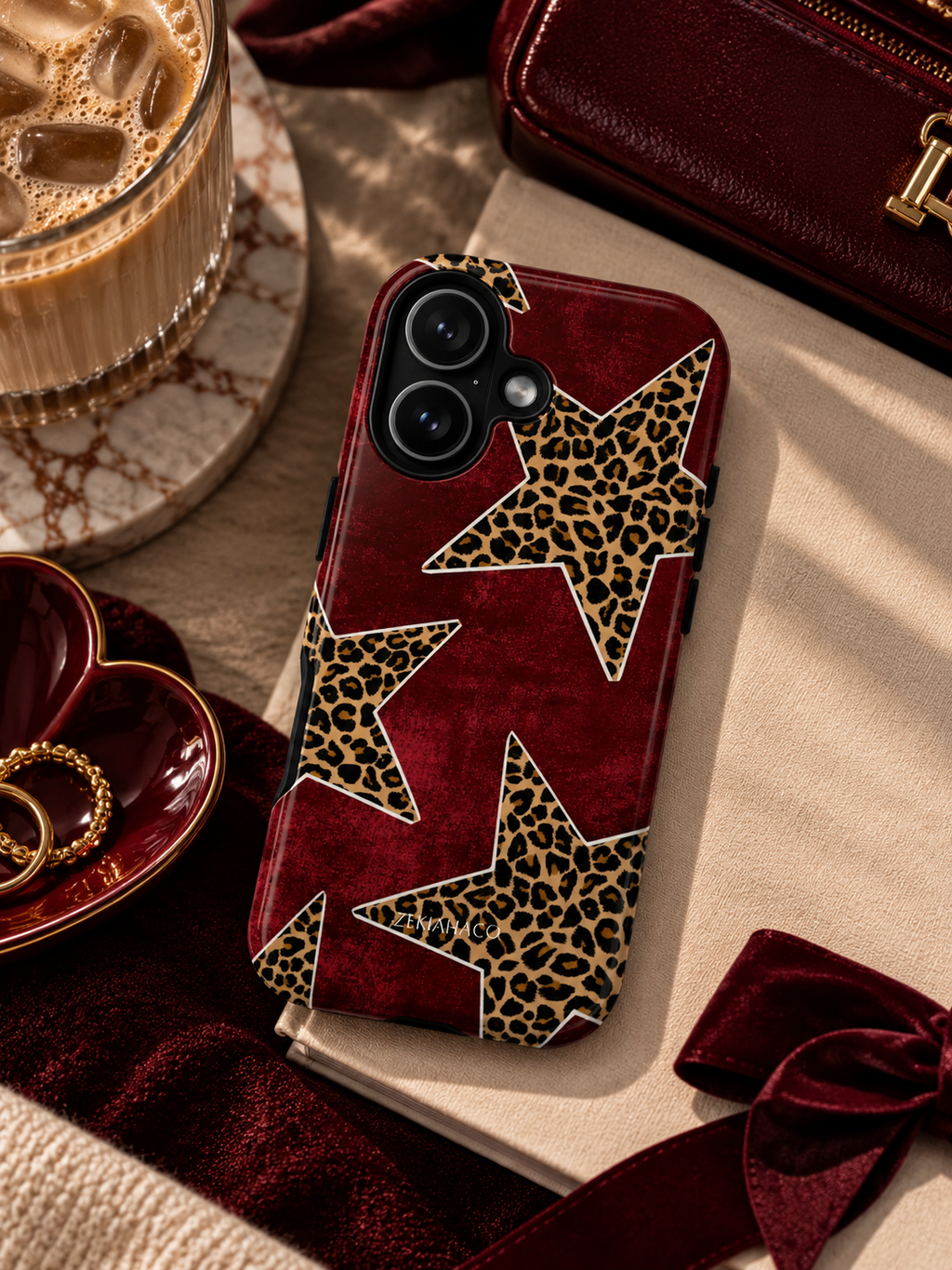 Leopard Star Pattern Case
