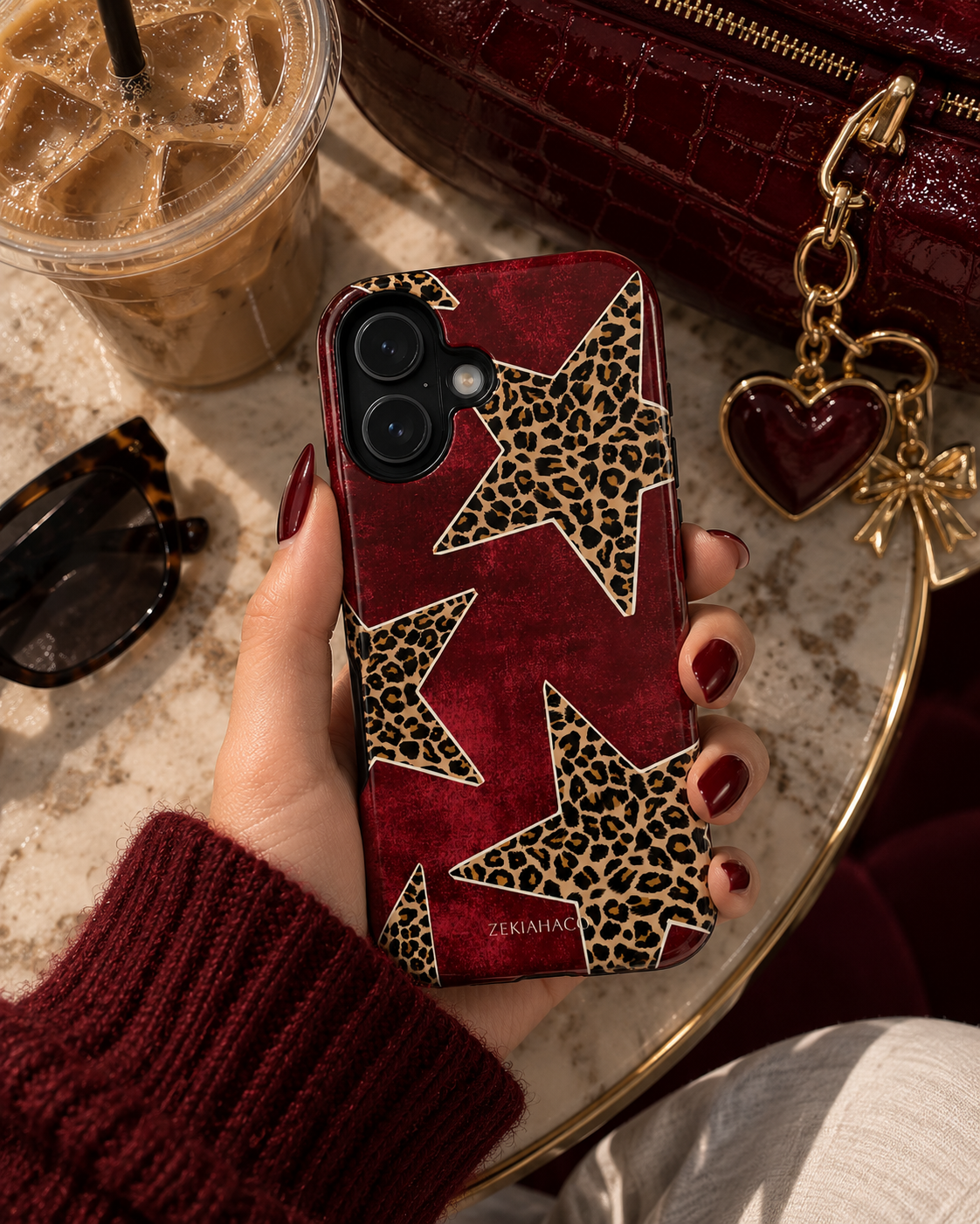 Leopard Star Pattern Case