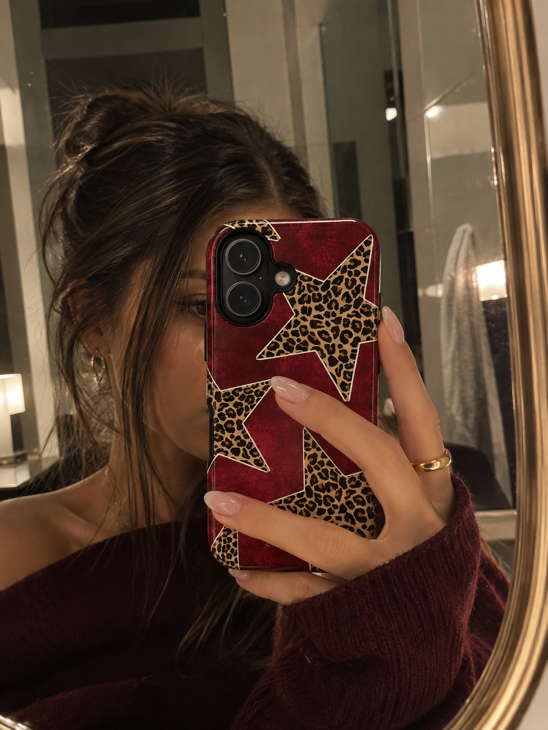 Leopard Star Pattern Case