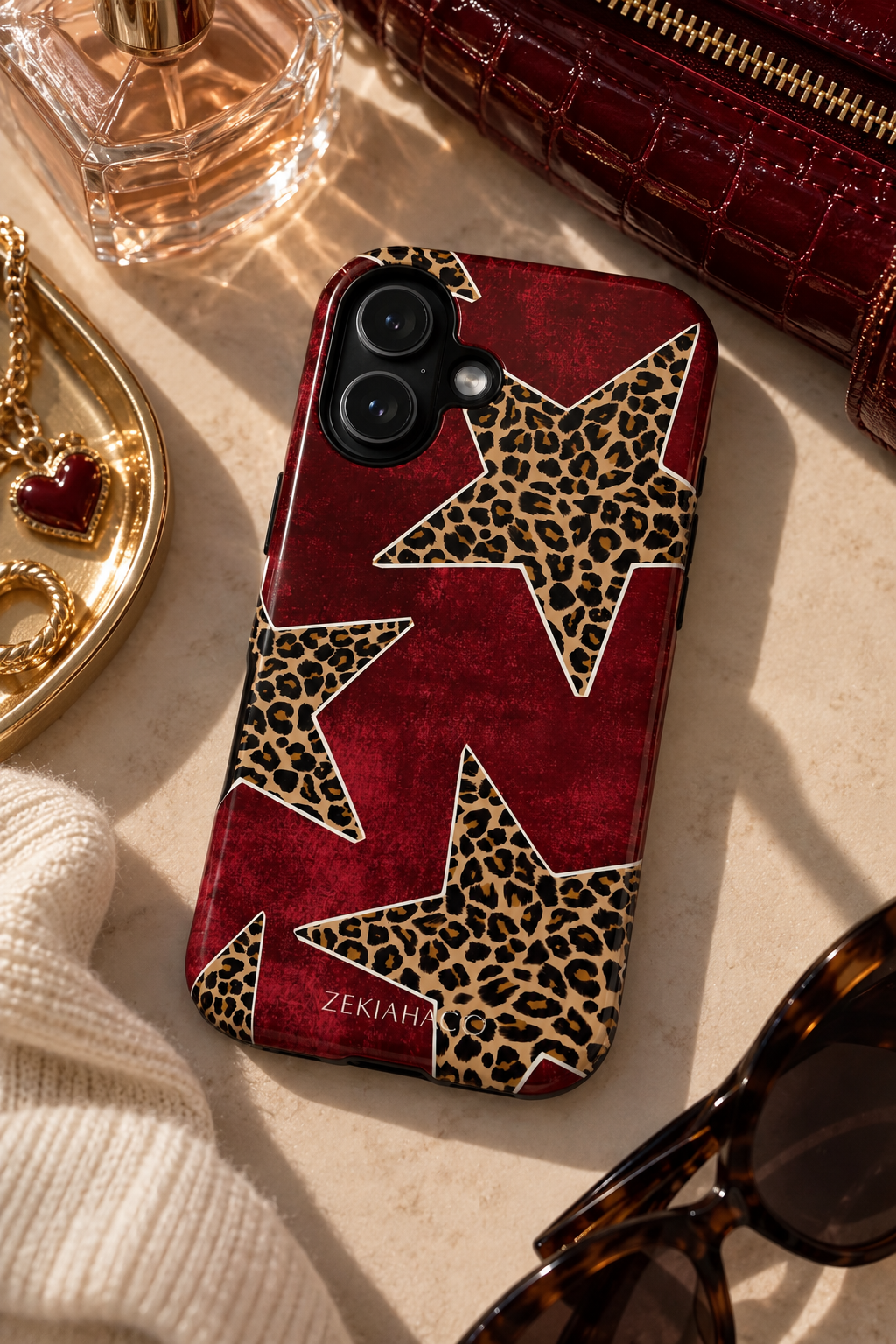 Leopard Star Pattern Case